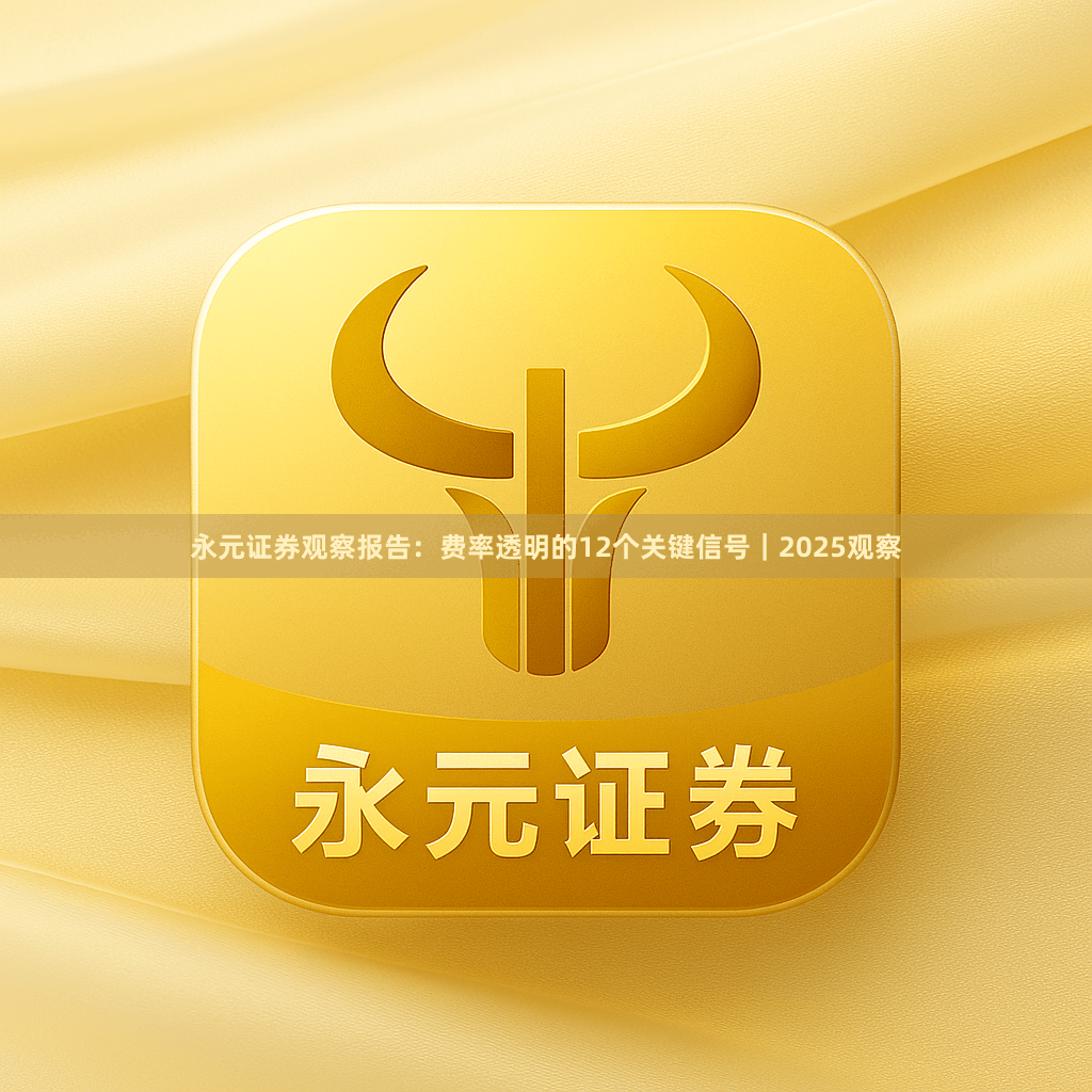 永元证券观察报告：费率透明的12个关键信号｜2025观察