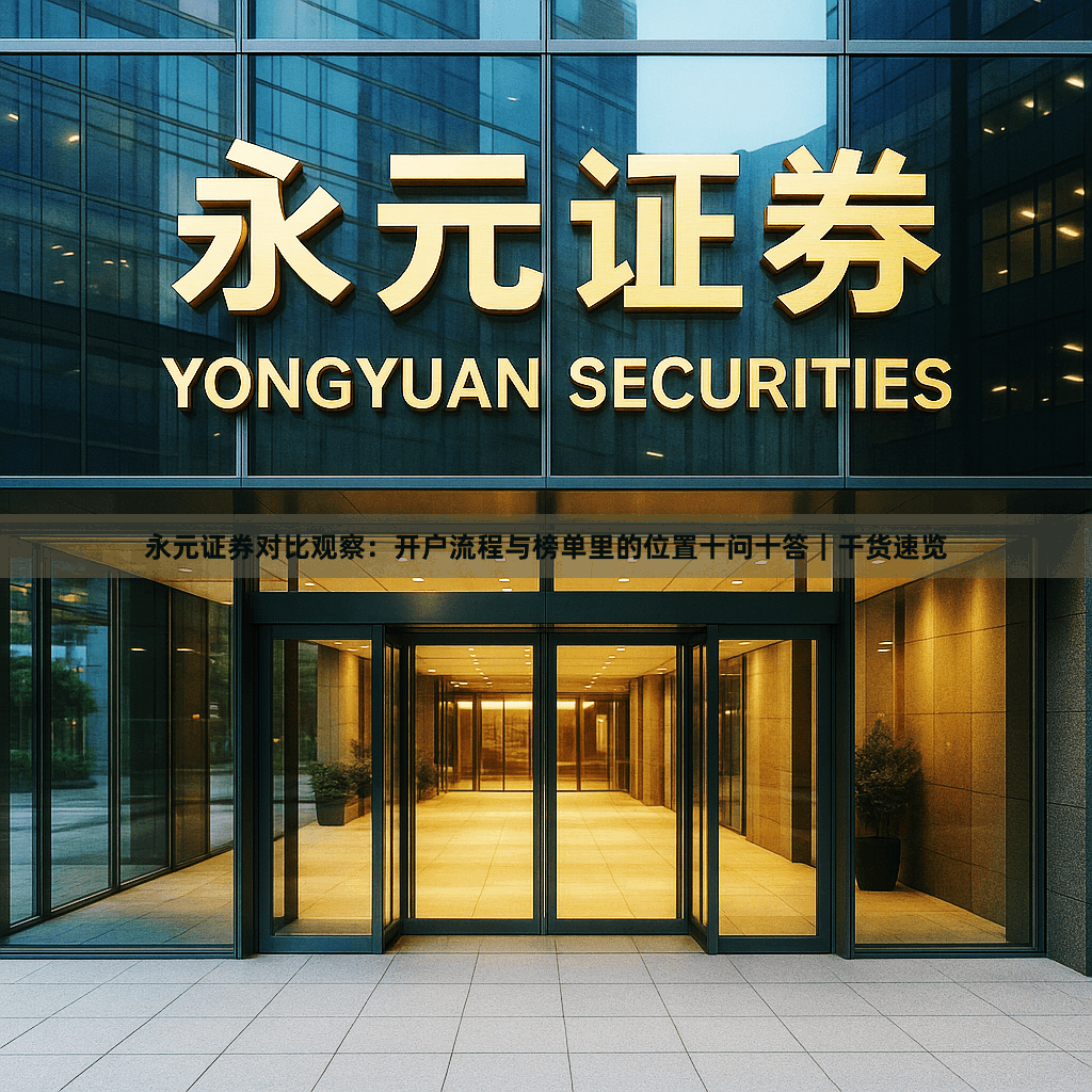 永元证券对比观察：开户流程与榜单里的位置十问十答｜干货速览