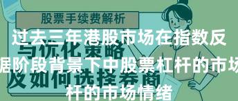 过去三年港股市场在指数反复拉锯阶段背景下中股票杠杆的市场情绪
